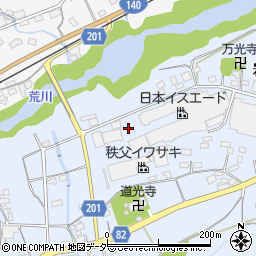 埼玉県秩父郡長瀞町岩田771周辺の地図