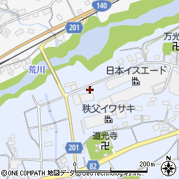 埼玉県秩父郡長瀞町岩田764周辺の地図