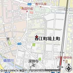 福井県坂井市春江町境20周辺の地図