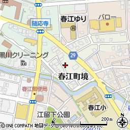 福井県坂井市春江町境27周辺の地図