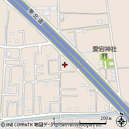 埼玉県加須市多門寺592-1周辺の地図