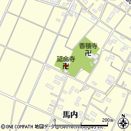 延命寺周辺の地図