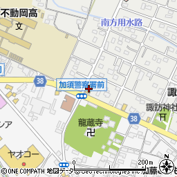 デニーズ加須店周辺の地図