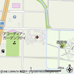 高柳二区ふれあい会館周辺の地図