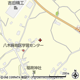 茨城県行方市八木蒔648周辺の地図