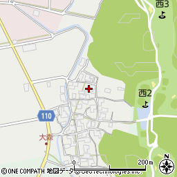 福井県坂井市丸岡町大森9-8周辺の地図