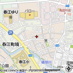 福井県坂井市春江町境元町3周辺の地図
