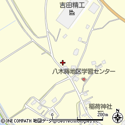 茨城県行方市八木蒔439周辺の地図