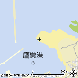 鷹巣港灯台周辺の地図