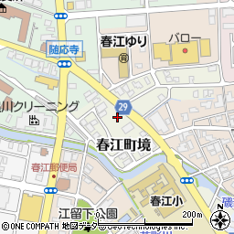 福井県坂井市春江町境27-49周辺の地図