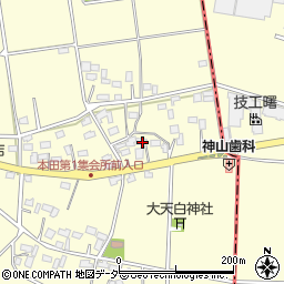 埼玉県深谷市本田2565周辺の地図