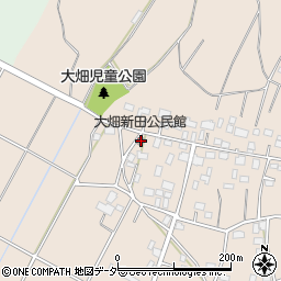 大畑新田公民館周辺の地図