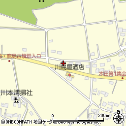 埼玉県深谷市本田2437周辺の地図