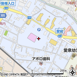 埼玉県加須市愛宕周辺の地図