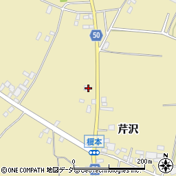 茨城県行方市芹沢1697周辺の地図
