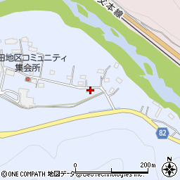 埼玉県秩父郡長瀞町岩田977周辺の地図