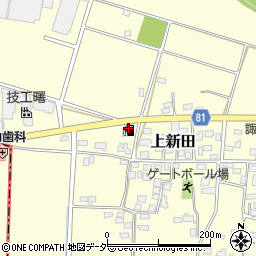 ＥＮＥＯＳ上新田ＳＳ周辺の地図