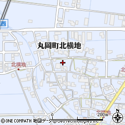 福井県坂井市丸岡町北横地周辺の地図