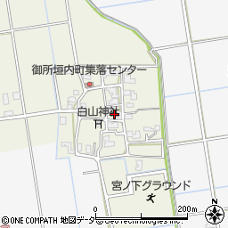 福井県福井市御所垣内町8-31周辺の地図