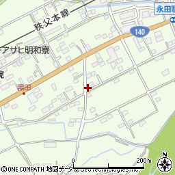 埼玉県深谷市黒田981周辺の地図