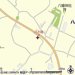 茨城県行方市八木蒔824周辺の地図