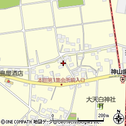 埼玉県深谷市本田2484周辺の地図