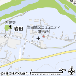 埼玉県秩父郡長瀞町岩田920周辺の地図