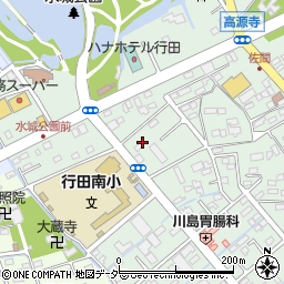 ジョイカル　行田中央店周辺の地図