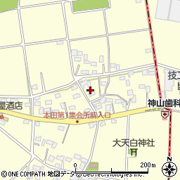 埼玉県深谷市本田2556周辺の地図