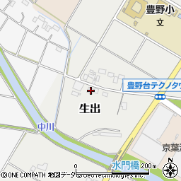 埼玉県加須市生出160-3周辺の地図