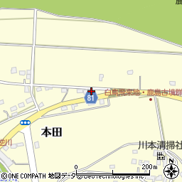 埼玉県深谷市本田2377周辺の地図
