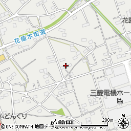 埼玉県深谷市小前田2423周辺の地図