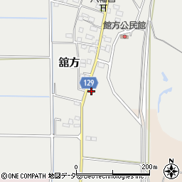 茨城県常総市舘方48周辺の地図