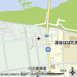 埼玉県深谷市畠山1540周辺の地図