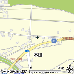 埼玉県深谷市本田2372周辺の地図