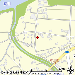 埼玉県深谷市本田2327周辺の地図