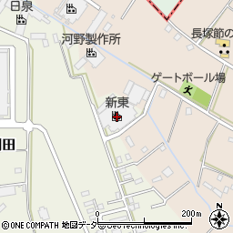 茨城県常総市岡田573周辺の地図
