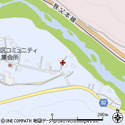 埼玉県秩父郡長瀞町岩田1013周辺の地図