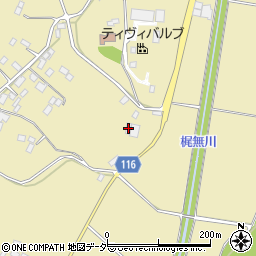 茨城県行方市捻木319周辺の地図