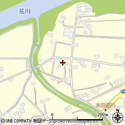 埼玉県深谷市本田2246周辺の地図