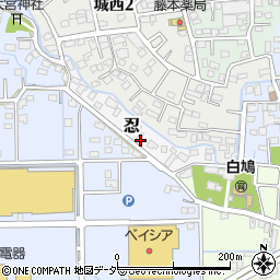 〒361-0077 埼玉県行田市忍の地図