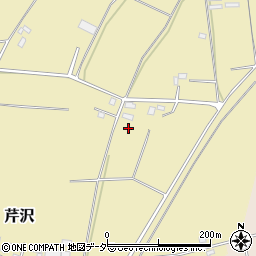茨城県行方市芹沢1822周辺の地図