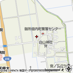 福井県福井市御所垣内町8-15周辺の地図