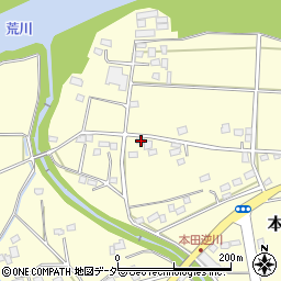 埼玉県深谷市本田2325周辺の地図