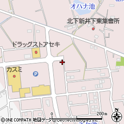 埼玉県加須市北下新井85周辺の地図