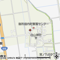 福井県福井市御所垣内町8周辺の地図