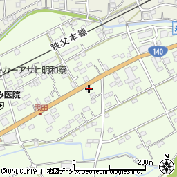 埼玉県深谷市黒田876周辺の地図