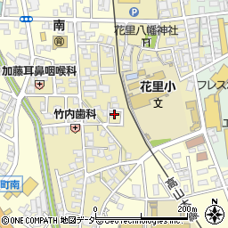 岐阜県高山市花里町周辺の地図