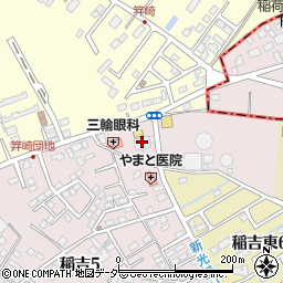 イズミヤ稲吉斎場周辺の地図