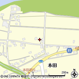 埼玉県深谷市本田2293周辺の地図